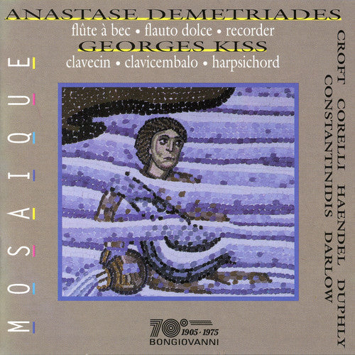Handel / Demetriades - Sonata In Do Maggiore Op 1 N 7 Per Flauto E B.c. - Music CD
