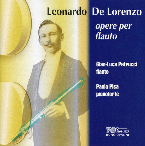 De Lorenzo / Petrucci / Pisa - Works For Flute - Music CD