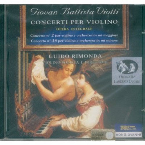 Viotti / Rimonda,guido - Violin Concertos - Music CD