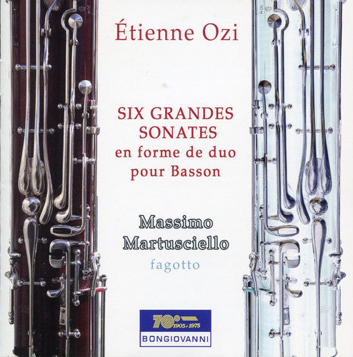 Ozi / Massimo Martusciello - Six Grandes Sonates en Forme de Duo Pour Basson Music CD