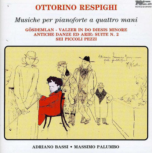 Adriano Bassi - Music for Piano 4 Hands Music CD