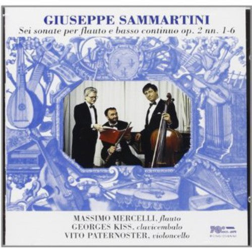Sammartini / Mercelli / Kiss / Paternoster - Sonatas For Flute & Basso - Music CD