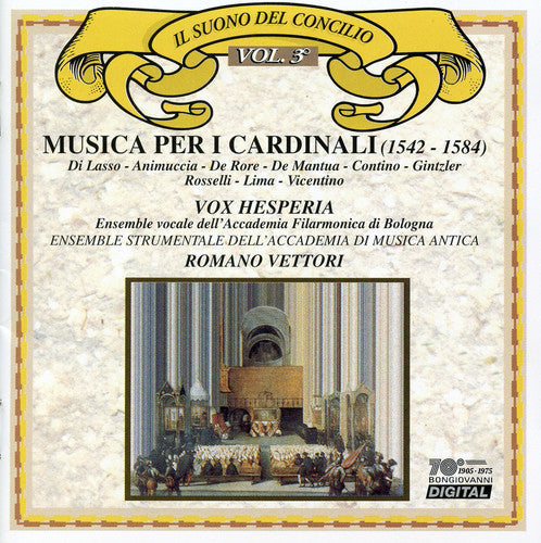 Contino / Vettori,romano - Musica Per I Cardinali - Music CD