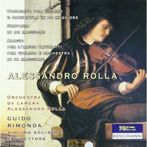 Guido Rimonda - Concerto Per Violino E Orchestra in Do Maggiore Music CD