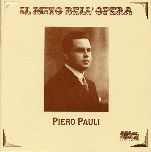 Piero Pauli - Arias Music CD