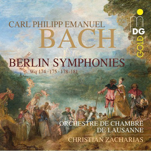 Bach,c.p.e. / Chmaber Orchestra Of Lausanne - Berlin Symphonies - Super Audio CD