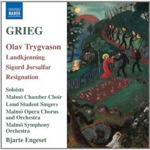 Grieg / Soberg / Malmo Chamber Choir / Engeset - Scenes From Olav Trygvason / Incidental Music - Music CD