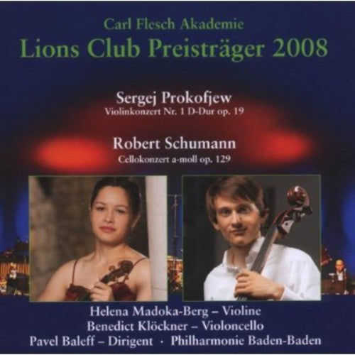 Helena Madoka-Berg, Philharmonie Baden-Baden, Pavel Baleff - Lions Club Preistraeger 2008 Music CD
