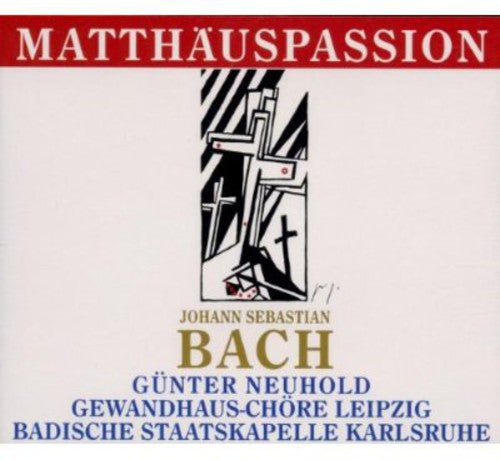 Bach / Gewandhauserchor Leipzig - St Matthews Passion Bwv 244 - Music CD