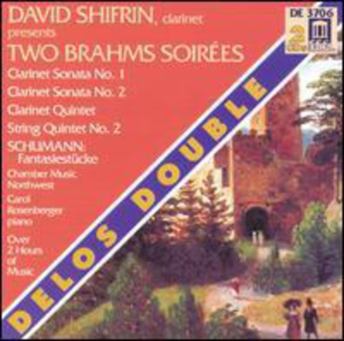 Brahms / Shifirn / Rosenberger - Two Brahms Soirees - Music CD