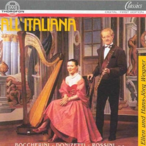 Boccherini / Mercadante / Donizetti / Rossini - Works For Flute & Harp - Music CD