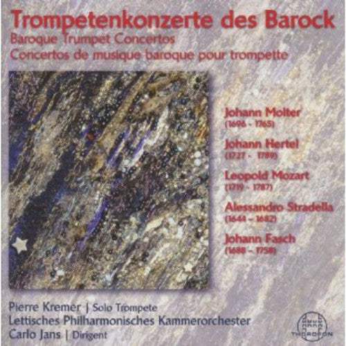 Molter / Jans / Lettisches Phil Kammerorch - Baroque Trumpet Concert - Music CD