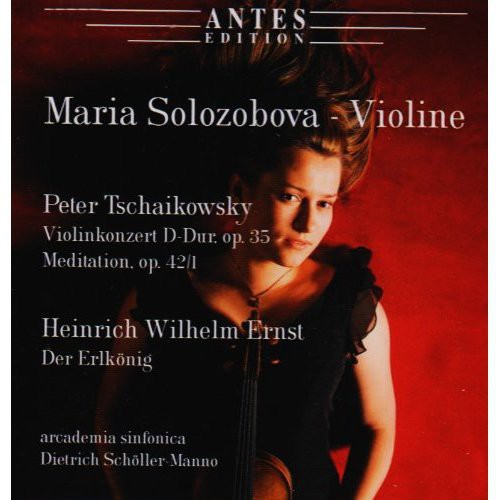 Tchaikovsk / Arcademia Sinfonica / Solozobova - Cto For Violin & Orch / Der Elkonig - Music CD