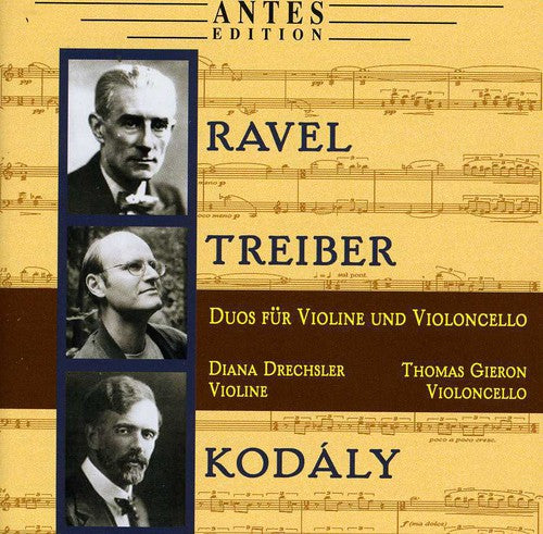 Ravel / Drechsler / Gieron - Duos For Violin & Violincello - Music CD