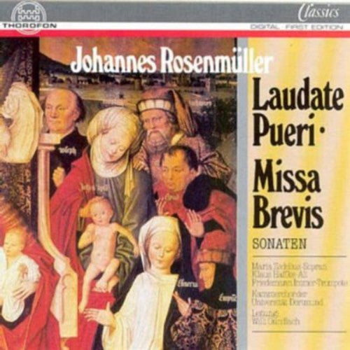 Rosenmuller / Zedelius / Haffke - Laudate Pueri / Missa Brevis - Music CD