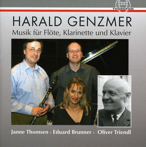 Janne Thomsen - Works for Flute Clarinet & Piano Music CD