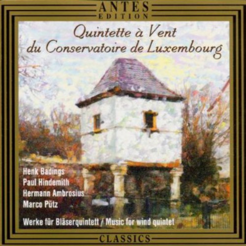 Badings / Quintette A Vent Du Conservatoire Du - Music For Wind Quintet - Music CD
