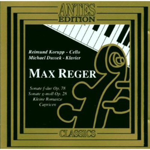 Reger / Korupp / Dussek - Sonatas For Cello & Piano - Music CD