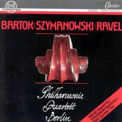 Bartok / Philharmonia Quartett Berlin - String Qts No 2 Op 17 / No 2 / Op 56 - Music CD