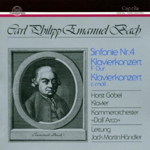 Bach / Gobel / Dealer - Sym No 4 / Harpsichord Ctos - Music CD