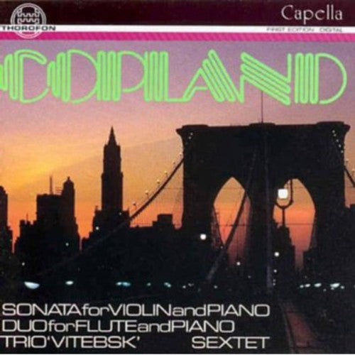 Copland - Vitebsk Trio For Piano Violin & Cello - Music CD