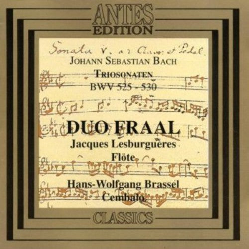 Bach / Duo Fraal - Trio Sonatas Bwv 525-530 - Music CD