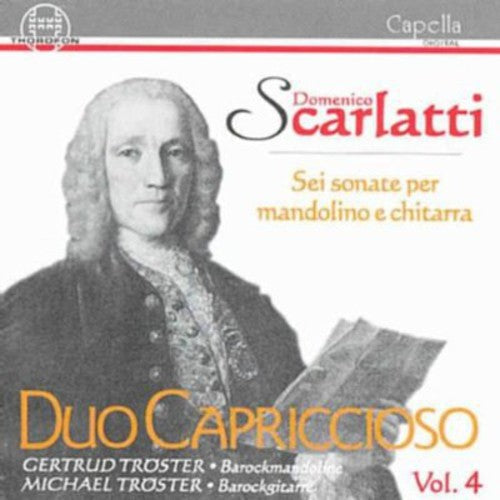 Scarlatti / Troester,g. / Troester,m. - 6 Sonatas For Mandolin & Guitar - Music CD