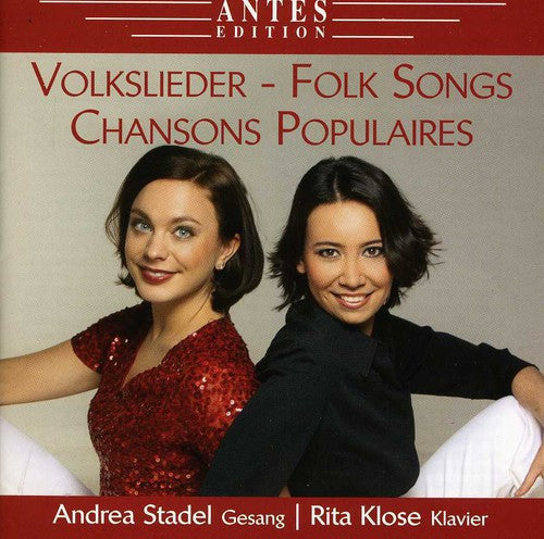 Brahms / Stadel / Klose - Volkslieder Folk Songs Chansons Populaires - Music CD