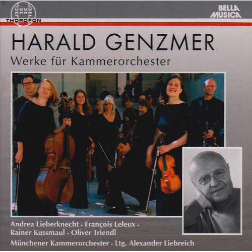 Genzmer / Lieberknecht / Leleux / Kussmaul - Works For Chamber Orchestra - Music CD