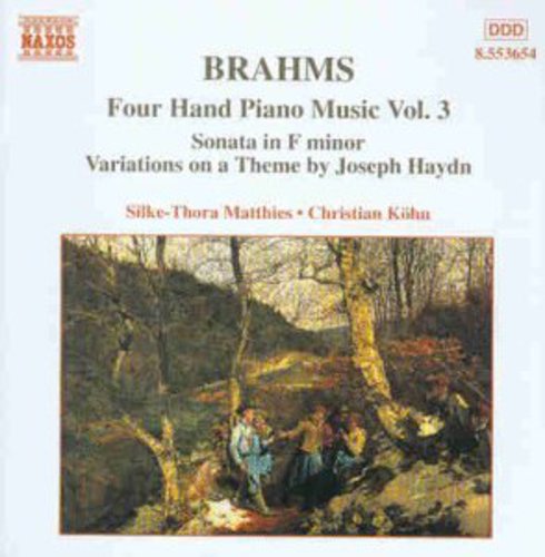 Brahms / Matties / Kohn - Four Hand Piano Music 3 - Music CD