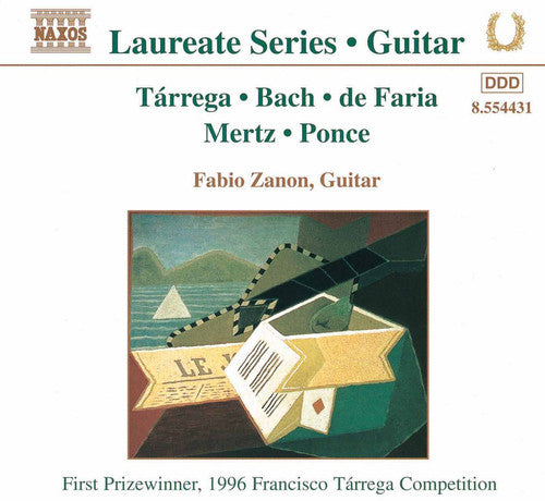 Tarrega / Bach / De Faria / Mertz / Ponce / Zanon - Laureate Guitar Series - Music CD