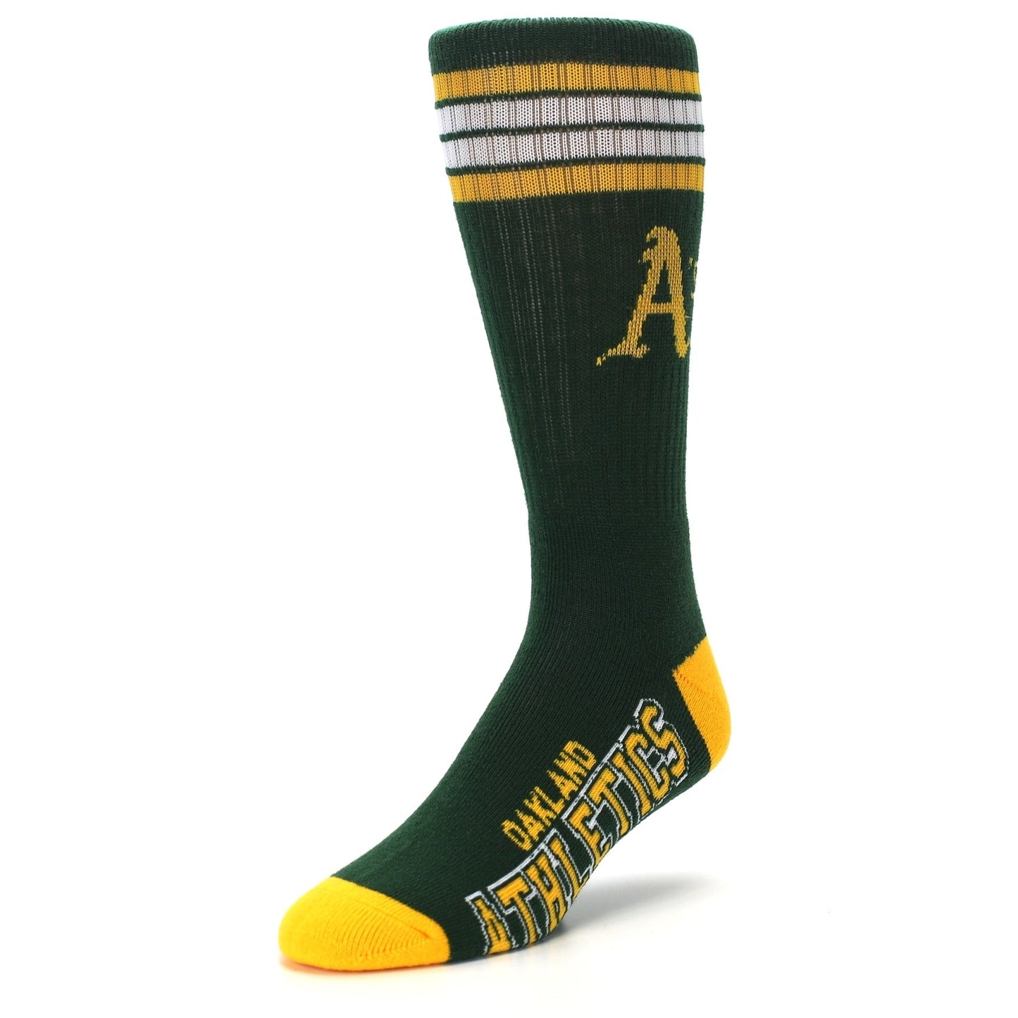 Oakland Athletics Men's Athletic Crew Socks