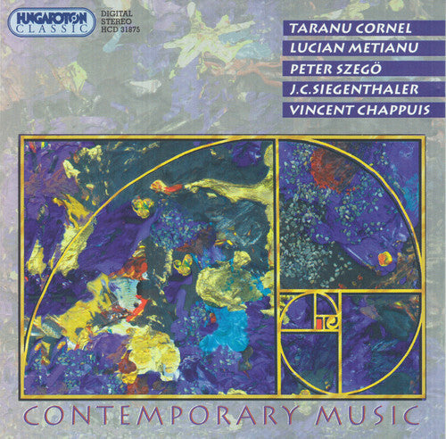 Szego / Taranu,cornel - Contemporary Music - Music CD