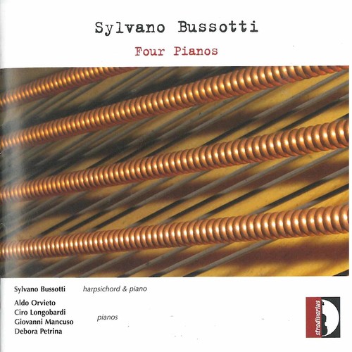 Bussotti / Orvieto / Longobardi - Four Pianos Music CD