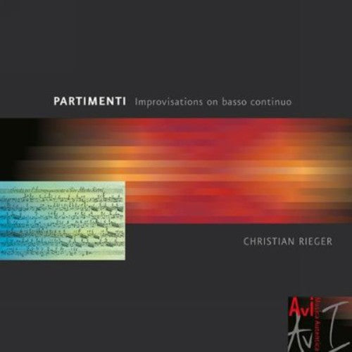 Bach,j.s. / Rieger,christian - Partimenti: Improvisations On Basso Continuo - Music CD