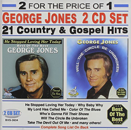 Jones,george - 21 Country & Gospel Hits - Music CD
