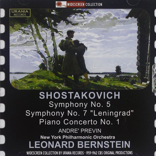 Shostakovich / Nyp Orch / Pervin / Bernstein - Symphony No. 5 & Symphony No. 7 - Music CD