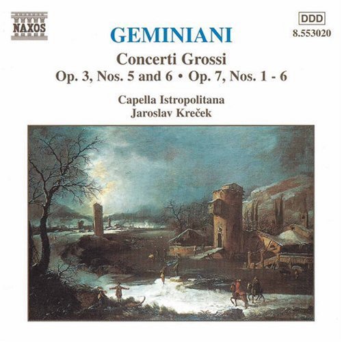 Geminiani / Istropolitana / Krecek - Concerto Grossi Op 3 #5 & #6 - Music CD