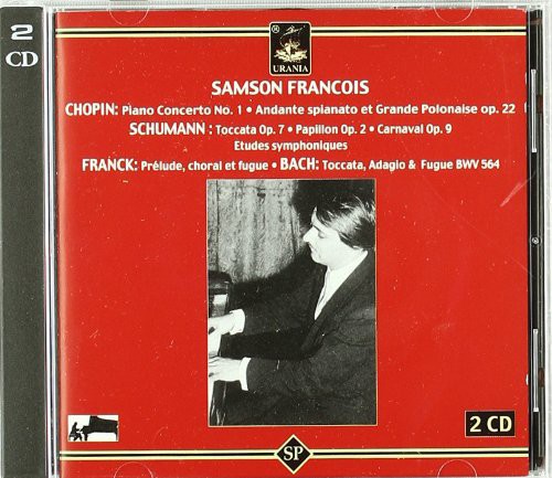 Chopin / Bach / Franck / Schumann / Francois - Piano Cto 1 - Music CD