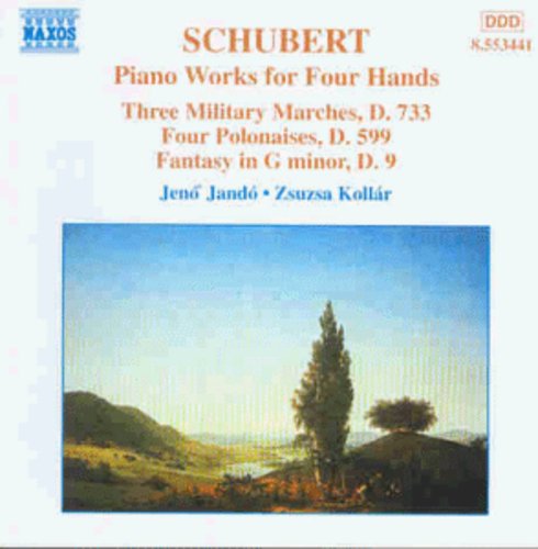 Shcubert / Jando / Zollar - Piano Works For 4 Hands / Three Military Marches - Music CD