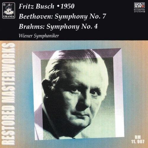 Beethoven / Brahms / Wiener Symphoniker / Bush - Symphony 7 / Symphony 4 - Music CD