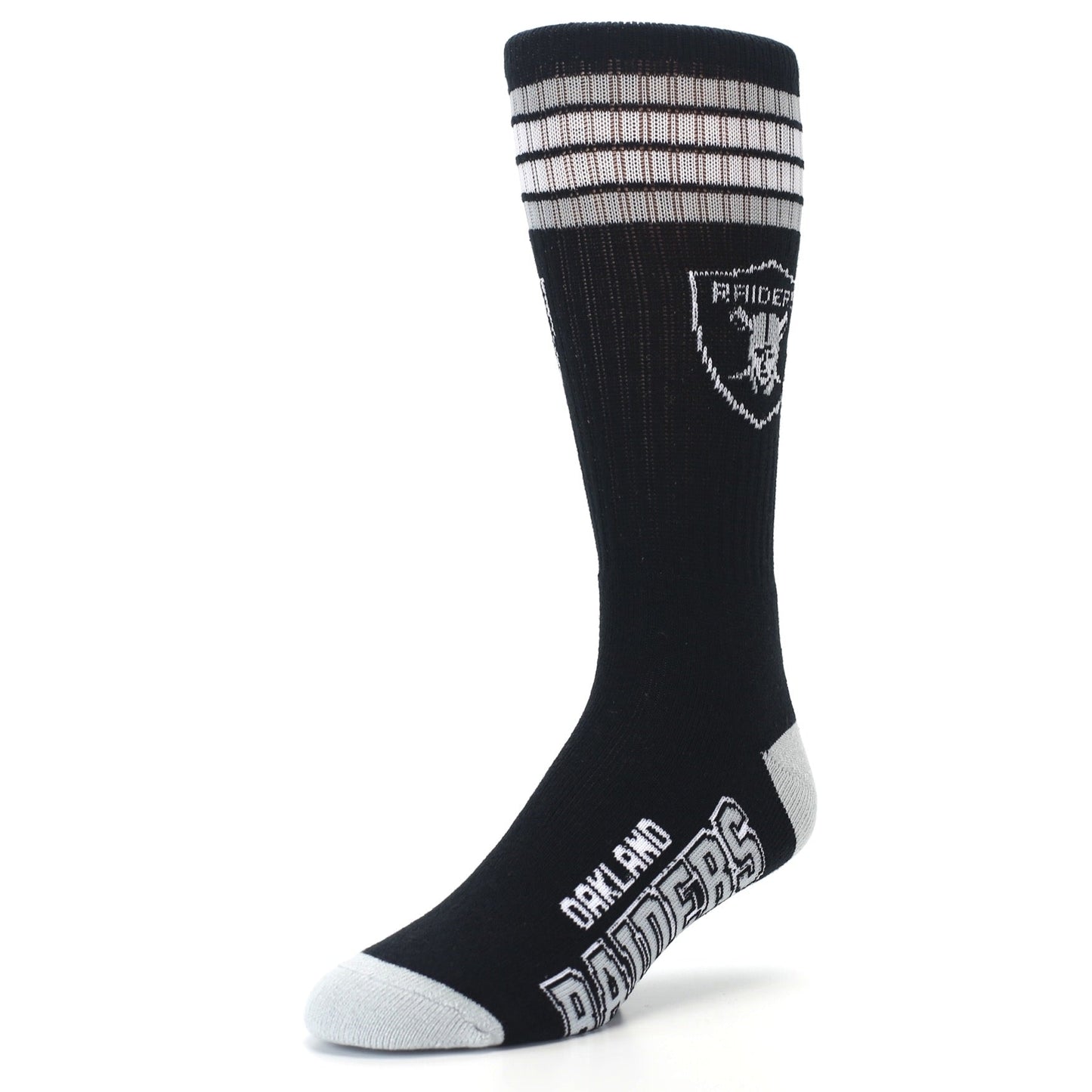 Las Vegas Raiders Socks - Men's Athletic Crew Socks