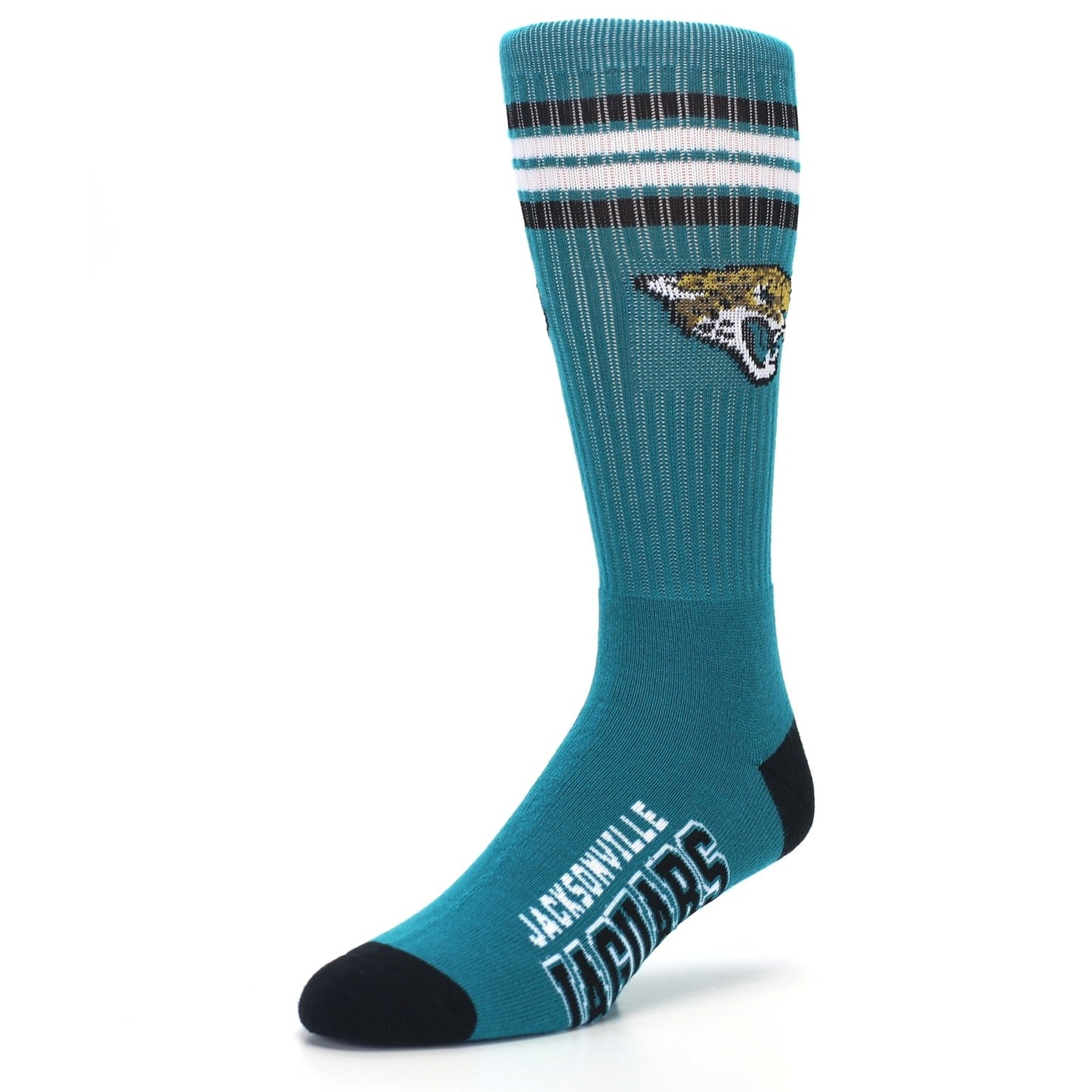 Jacksonville Jaguars Socks - Men's Athletic Crew Socks