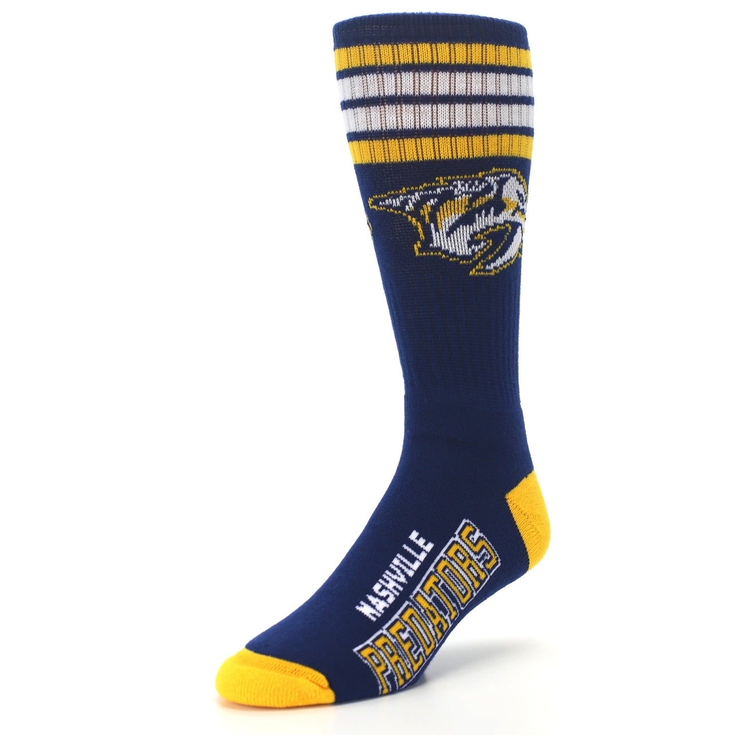 Nashville Predators Socks - Men's Athletic Crew Socks