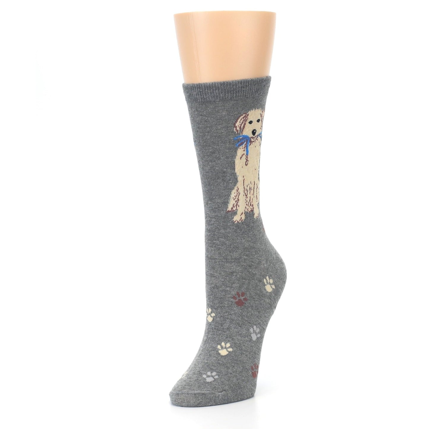Gray Dog Walk Socks - Women's Novelty Socks