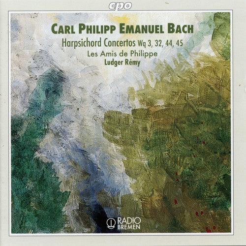 Bach,c.p.e. / Remy - Harpsichord Concertos - Music CD