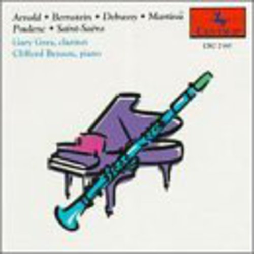 Gray,gary / Benson,clifford - Clarinet & Piano: Bernstein, Debussy, Poulenc, Etc - Music CD