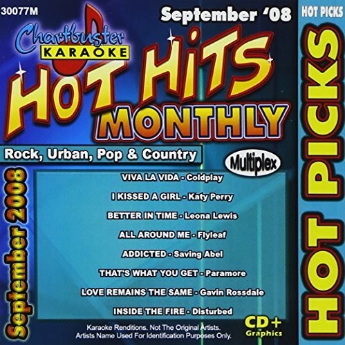 Karaoke: Hot Hits September 2008 / Various - Karaoke: Hot Hits September 2008 / Various - Music CD