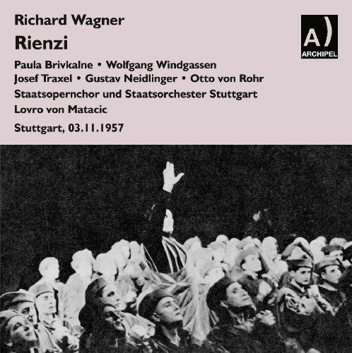 Wagner / Windgassen / Traxel / Stuttgart Opera - Rienzi - Music CD