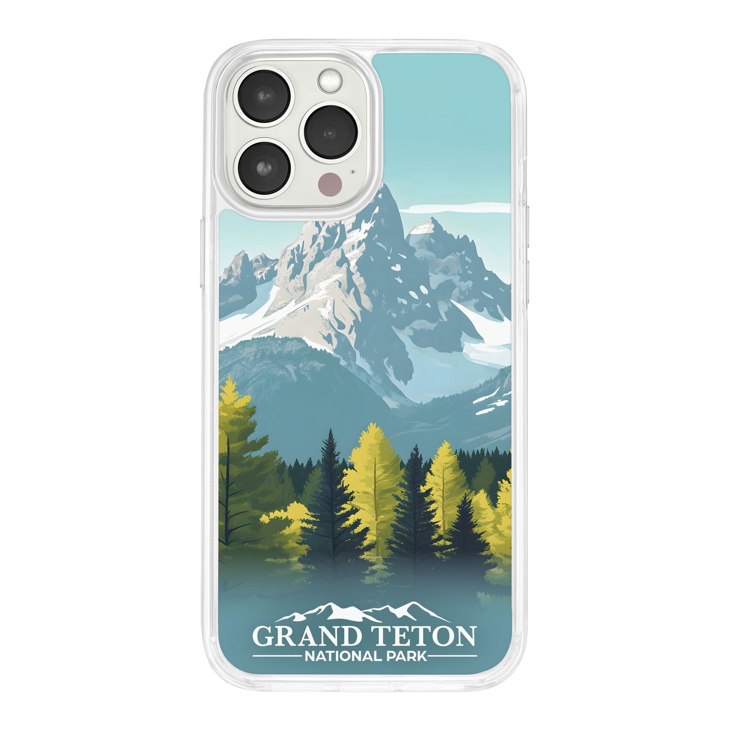 National Parks Grand Teton HD Apple iPhone 14 Series Mag-Safe Phone Case